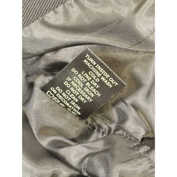 Y2K Goth Steampunk Tailcoat Jacket Women’s Sz L Black Costume - Picture 6 of 6